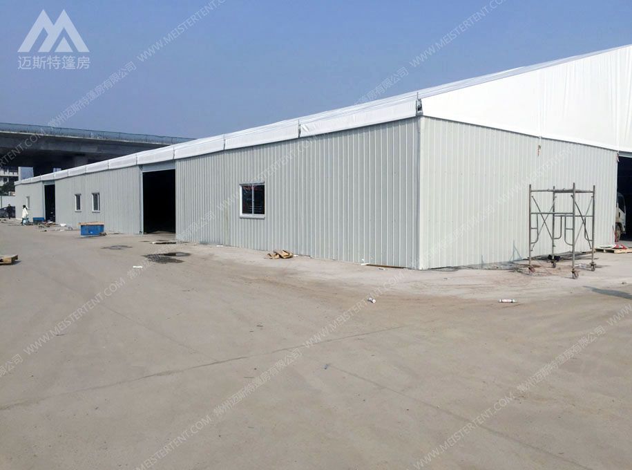 仓储篷房,江苏常州迈斯特工业展会篷房大棚租赁