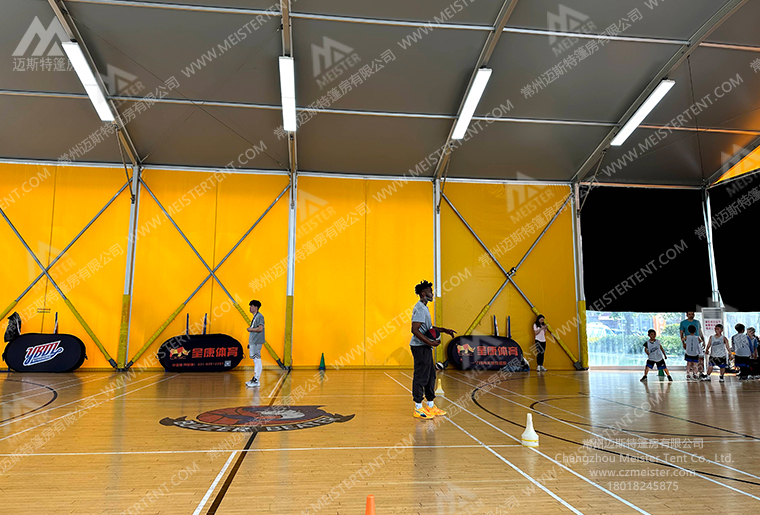 弧形篮球篷房