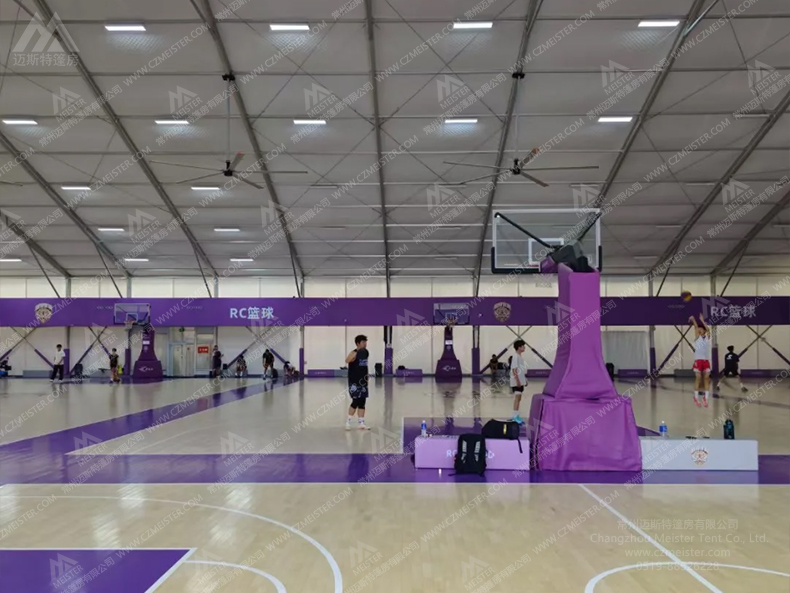人字形篮球篷房